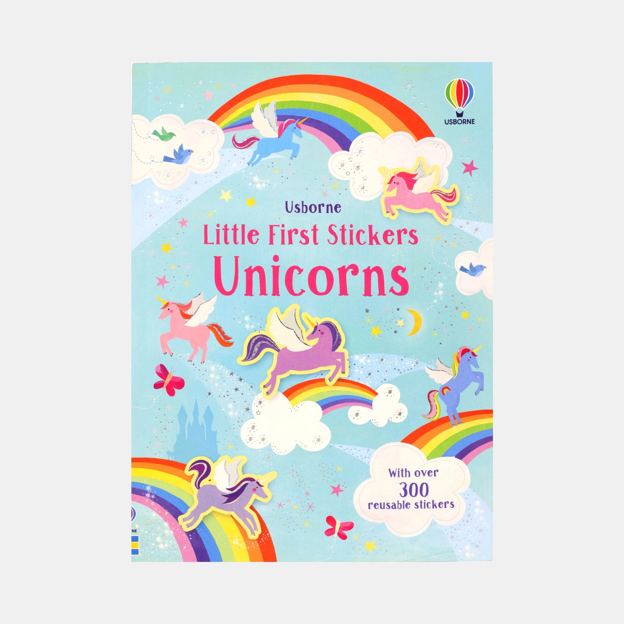Usborne Unicorns Activity Sticker Book 300 pcs