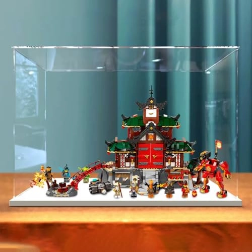 LEGO Figures Display Box - Ni-nja Do-jo Temple Mas-ters of Spinjit-zu
