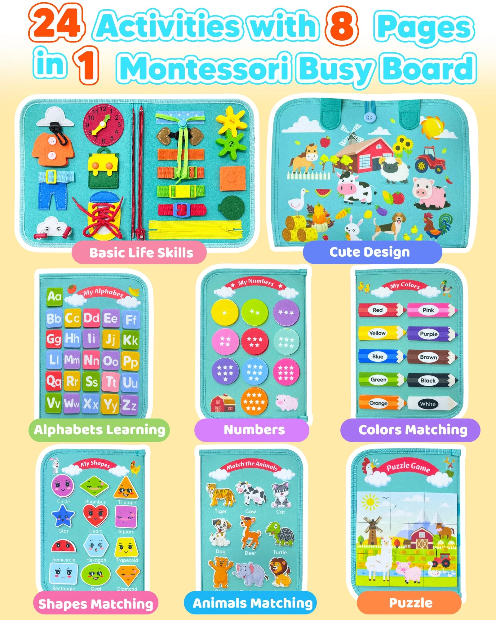 Busy Board - 36-72 months
