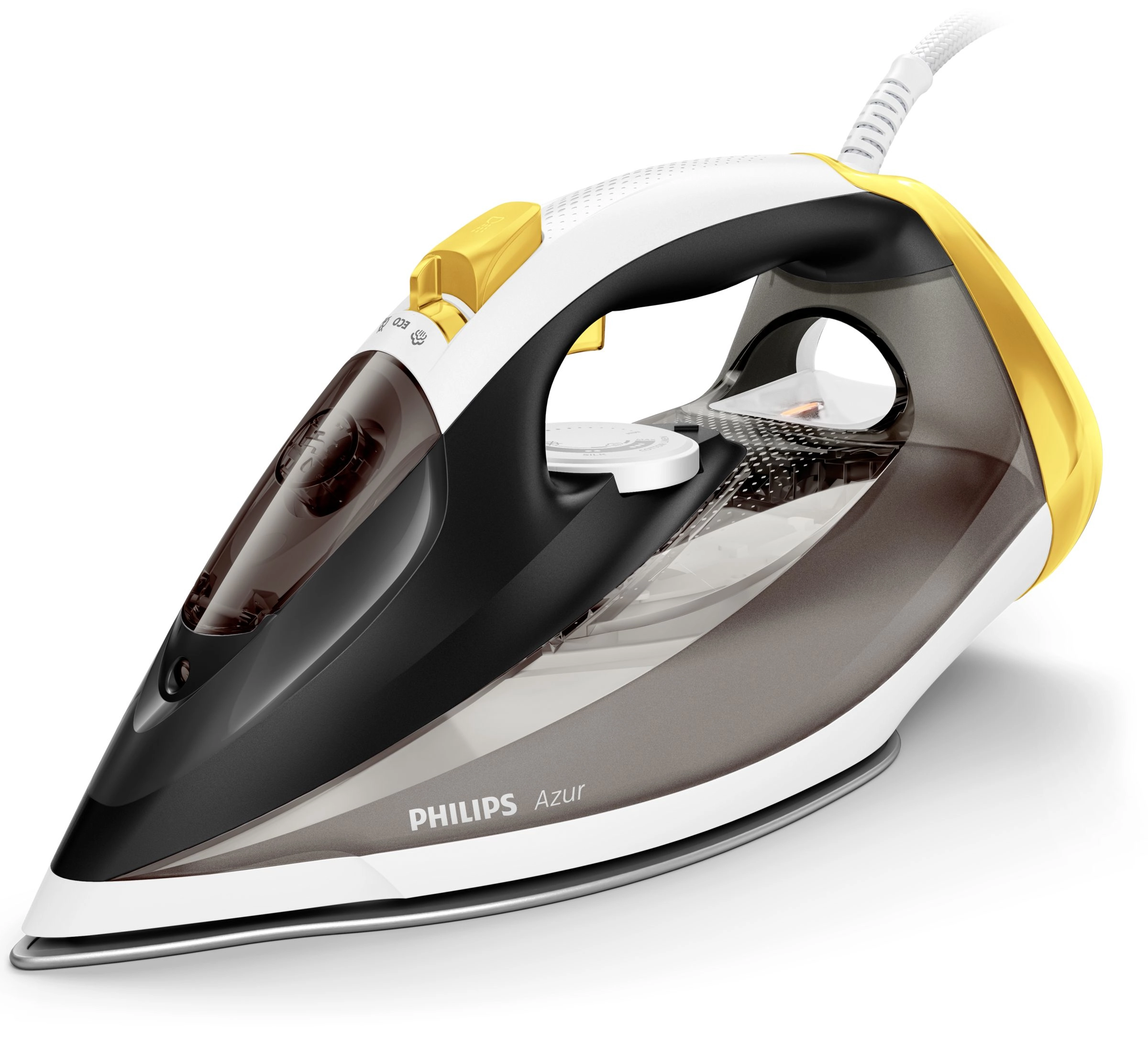 Azur - 2400W Steam Iron Black and Gold