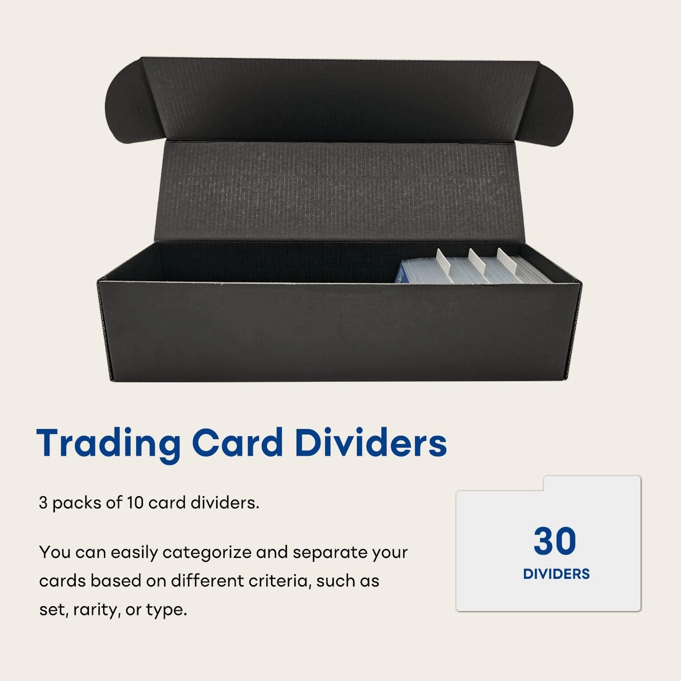 Trading Card Storage Box - 10 Count