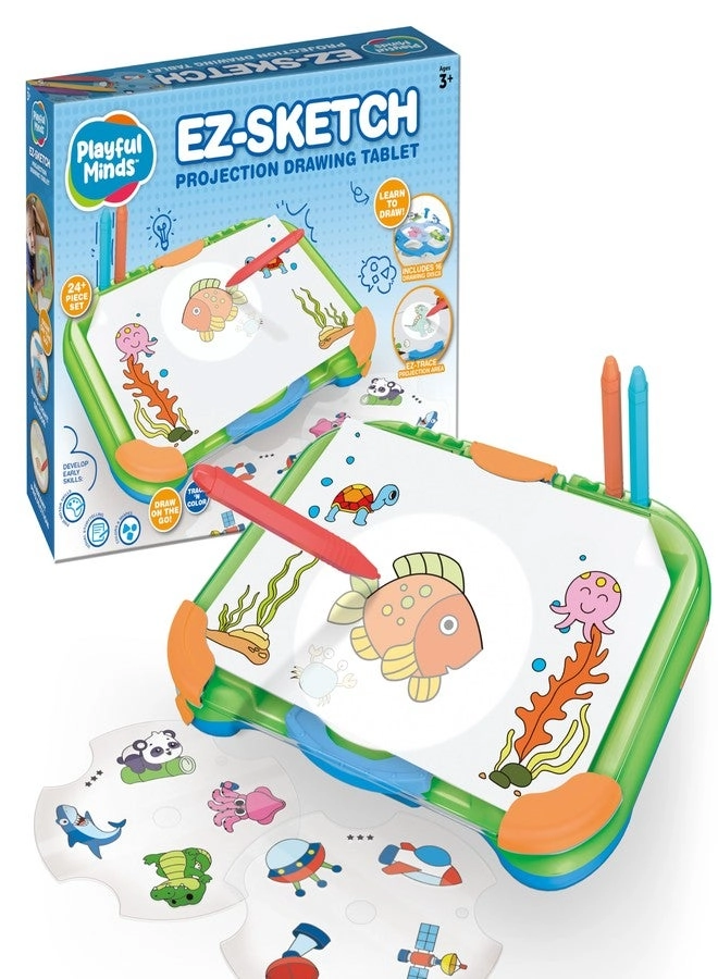 Thin Air Brands EZ Sketch Projector - 24 Piece 6 colorful markers