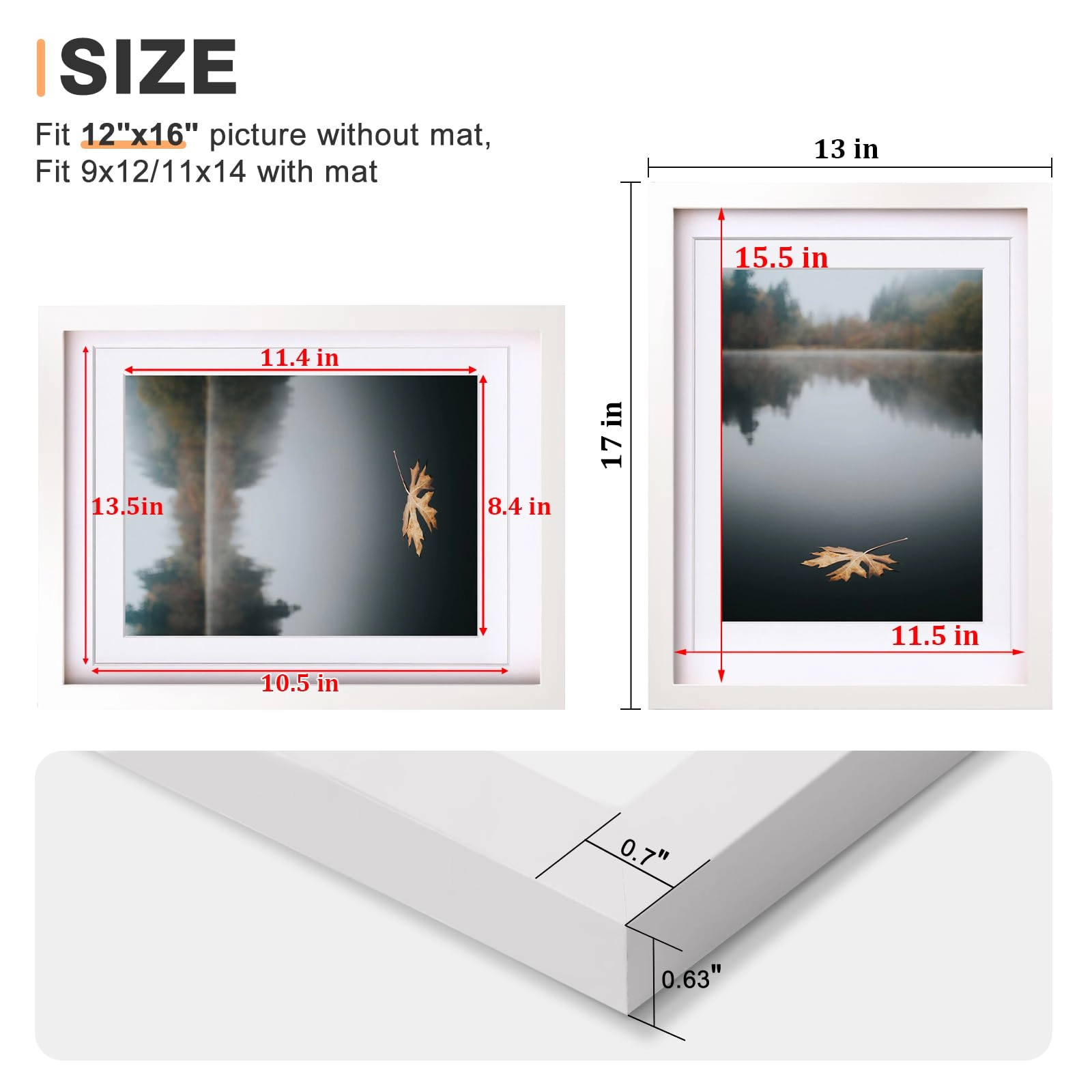 picture frames - 12x16