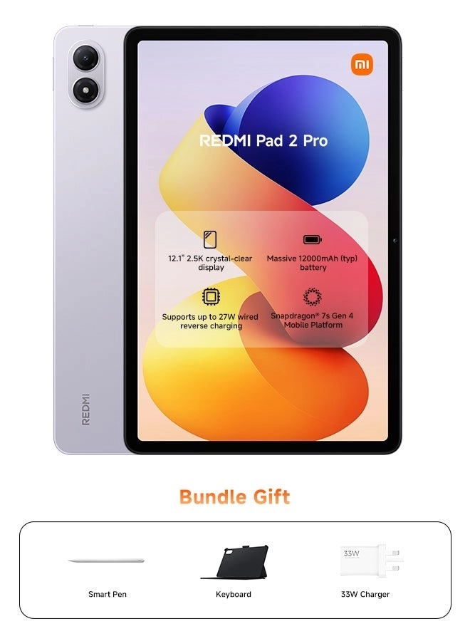 Xiaomi Redmi Pad 2 Pro 12.1" Wi-Fi 8GB RAM 256GB