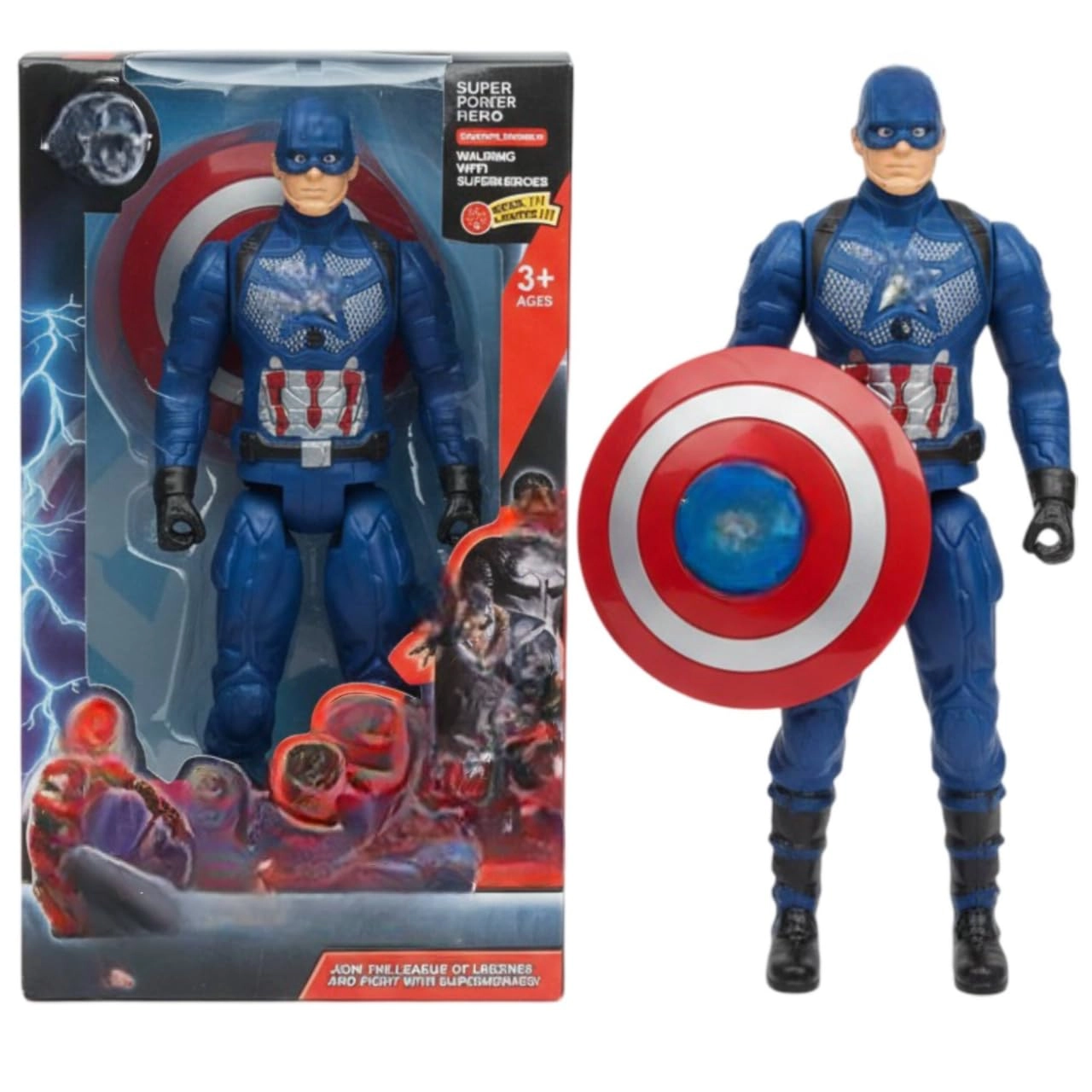 Shaktism Trading Superhero Legends Action Figure Toy - 36 yr(s) Superheroes 1 piece(s)