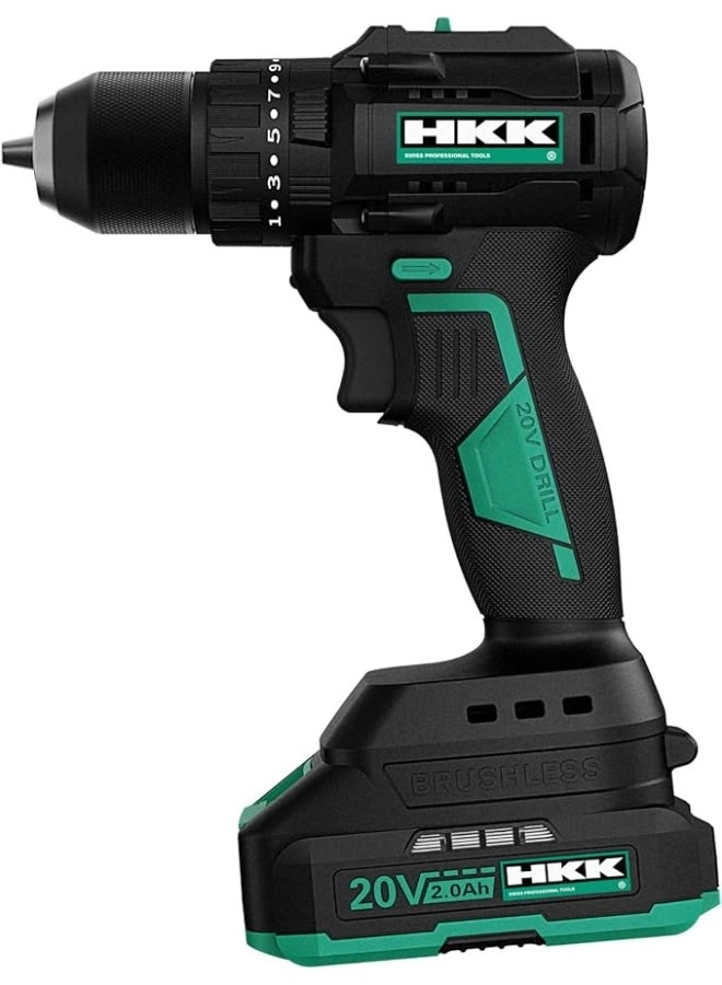 Cordless Brushless Drill - 2.0Ah