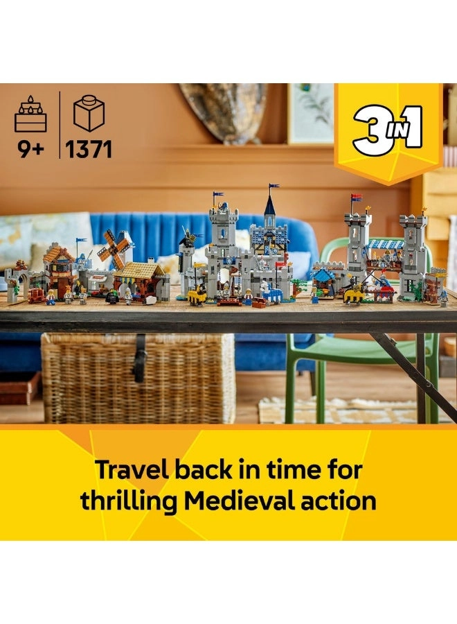 Creator 3in1 Medieval Horse Knight Castle (31168) - 6 Minifigures