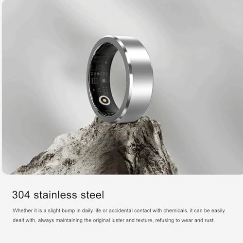 Smart Ring - Stainless Steel BLE5.1 18mAh