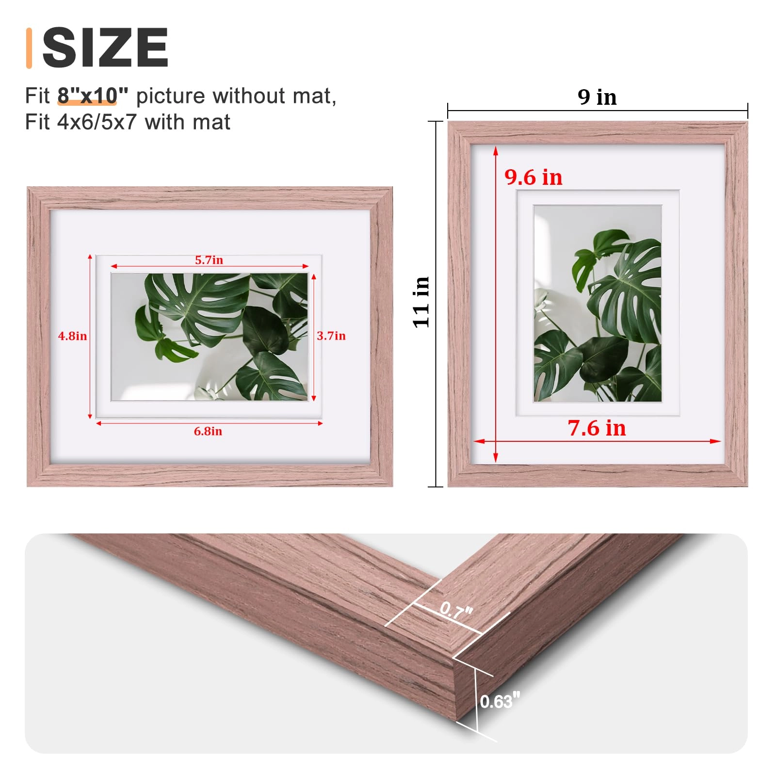 8x10 Picture Frames - 8x10 4