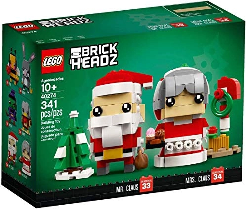 Brickheadz Mr and Mrs Claus (40274) - Christmas