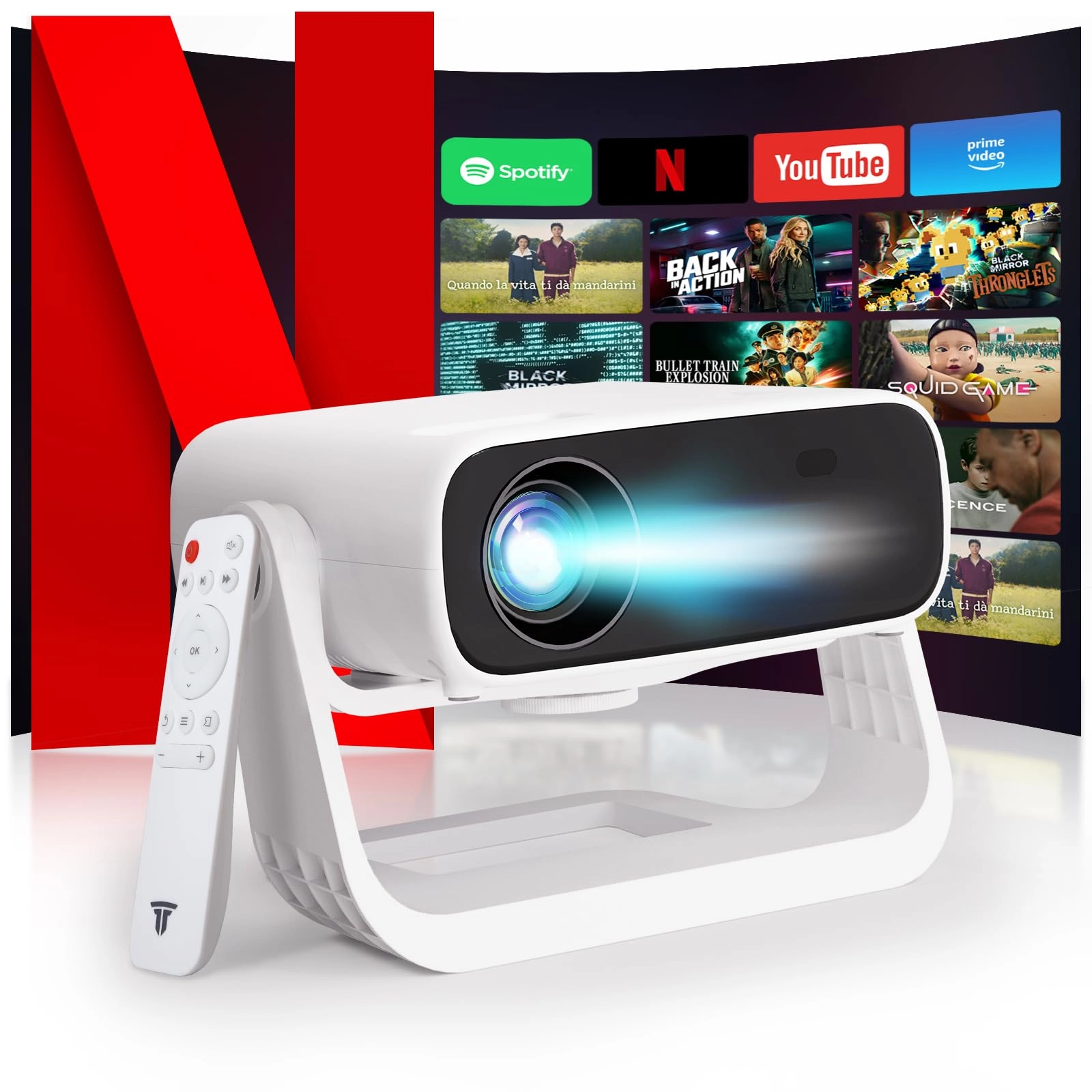 Mini Projector B0FQBYPRVM 18000 Lumens