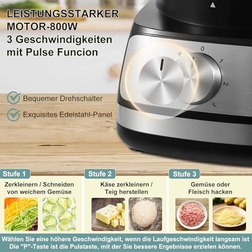 Food Processor - 2L 800 watts