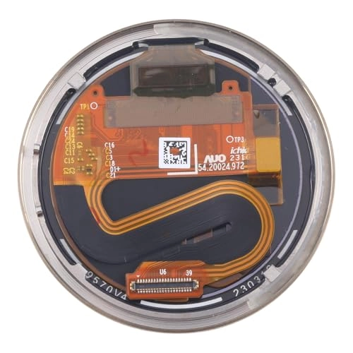 LCD Screen with Digitizer Full Assembly for Garmin Venu 3s