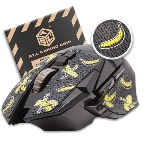 Mouse Grip - 5 pieces Banana Black