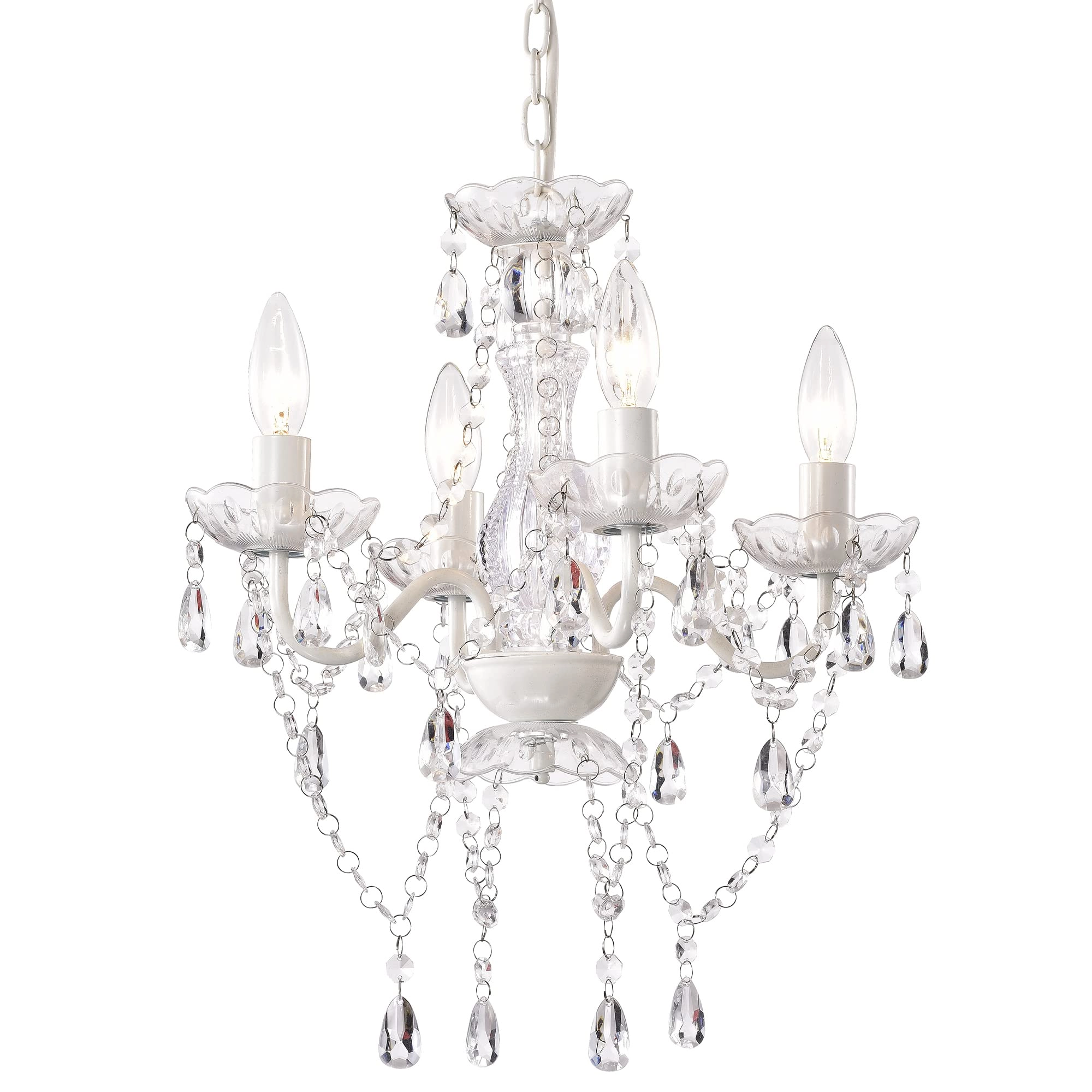 LaLuLa Mini Crystal Chandelier - 17 inches