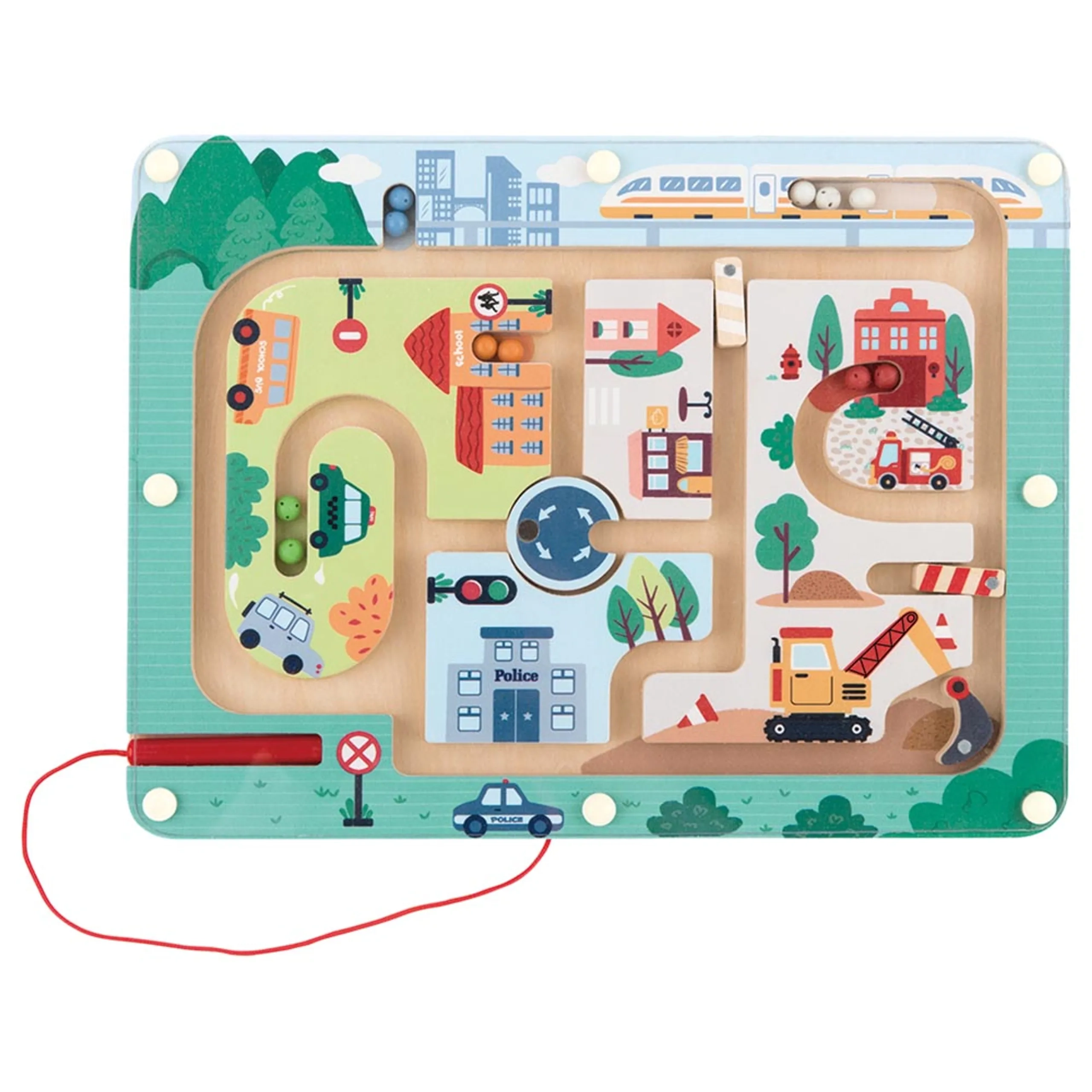 Fun Transport Magnetic Maze