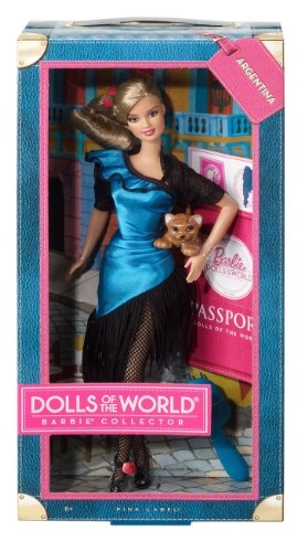 Dolls of the World Argentina - Collector Doll Satin Ages 6+