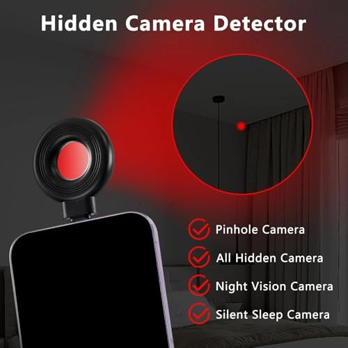 HX13 - Hidden Camera Detector Portable Anti Spy Camera Finder