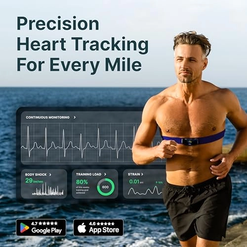 X2 - 24/7 Continuous Heart Monitoring Bluetooth 5.0 Waterproof