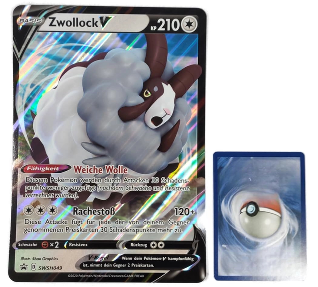 BB-Toy-Trades (Like New) PKM Zwollock V SWSH049 - German