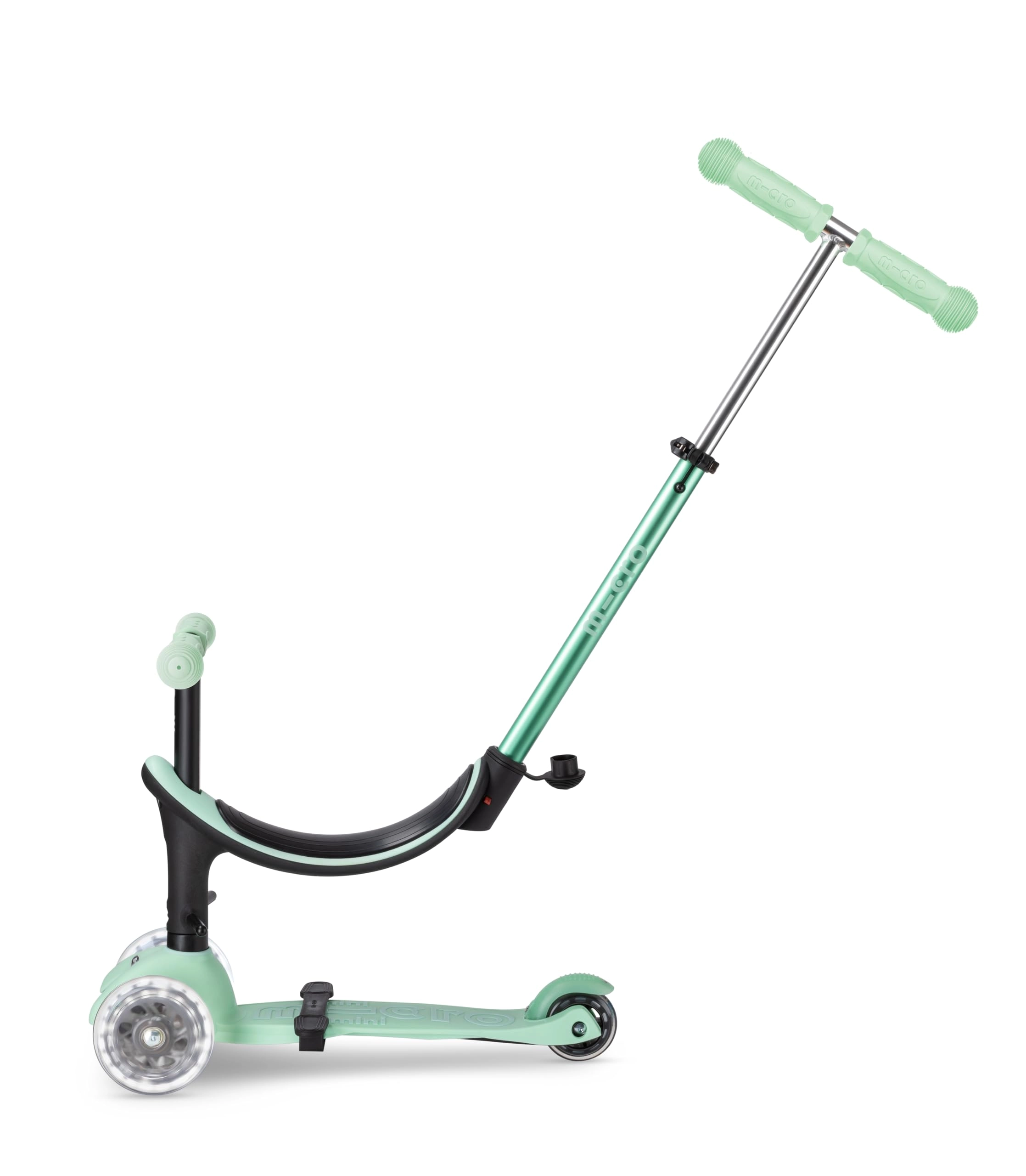 Mini 2Grow Deluxe Magic 3-Wheel Kick Scooter – 120/85mm LED