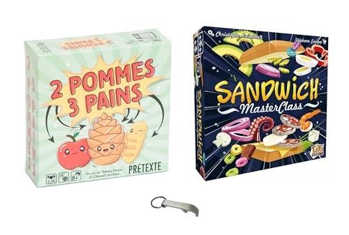 Sandwich MasterClass - 7 years and up + 2 Apples 3 Buns - 8 years and up + Blumie Decap