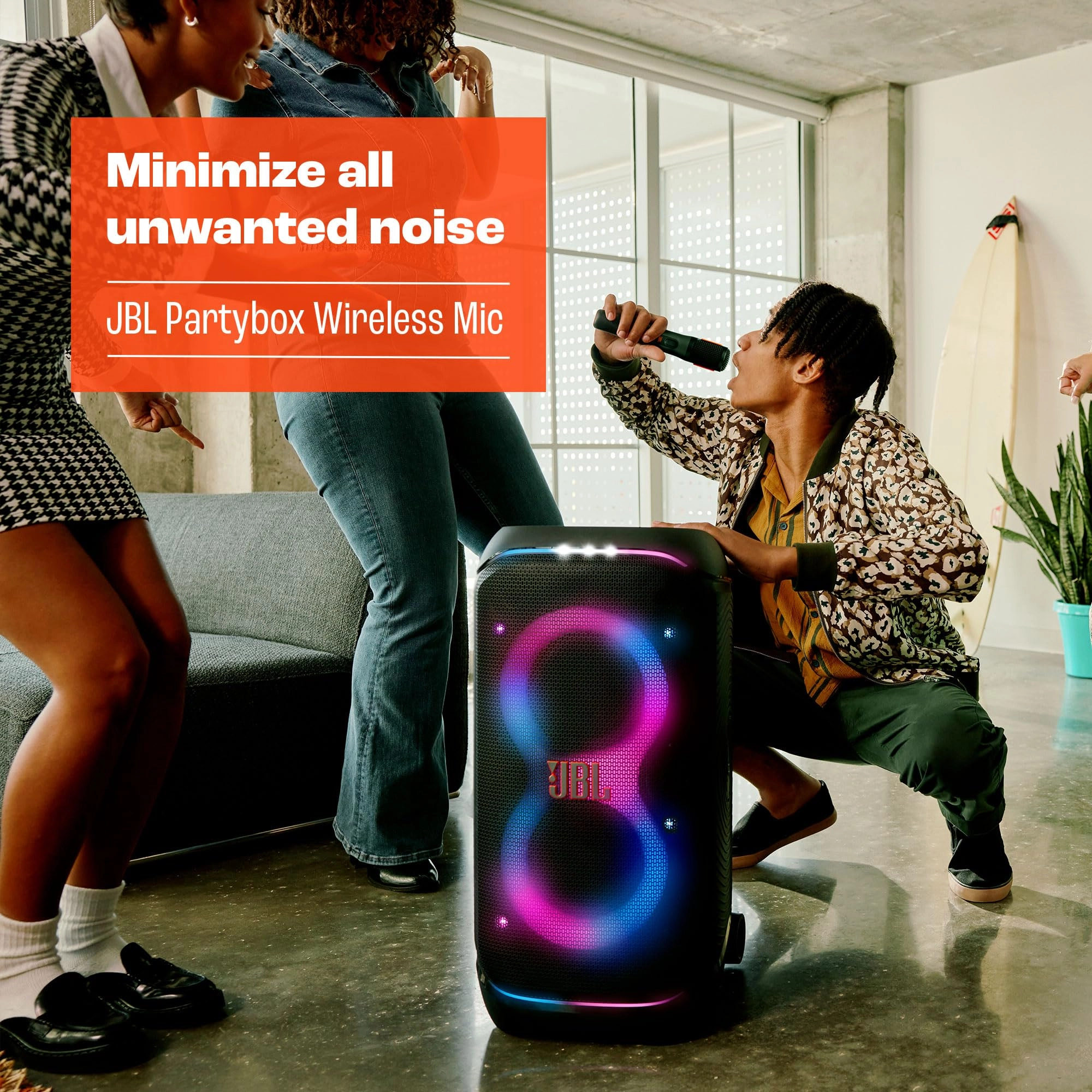 (Renewed) PartyBox Wireless Mic - 2X