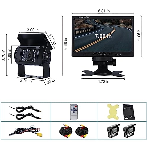 Reversing Camera Kit - Night vision Wired 648×488 pixels