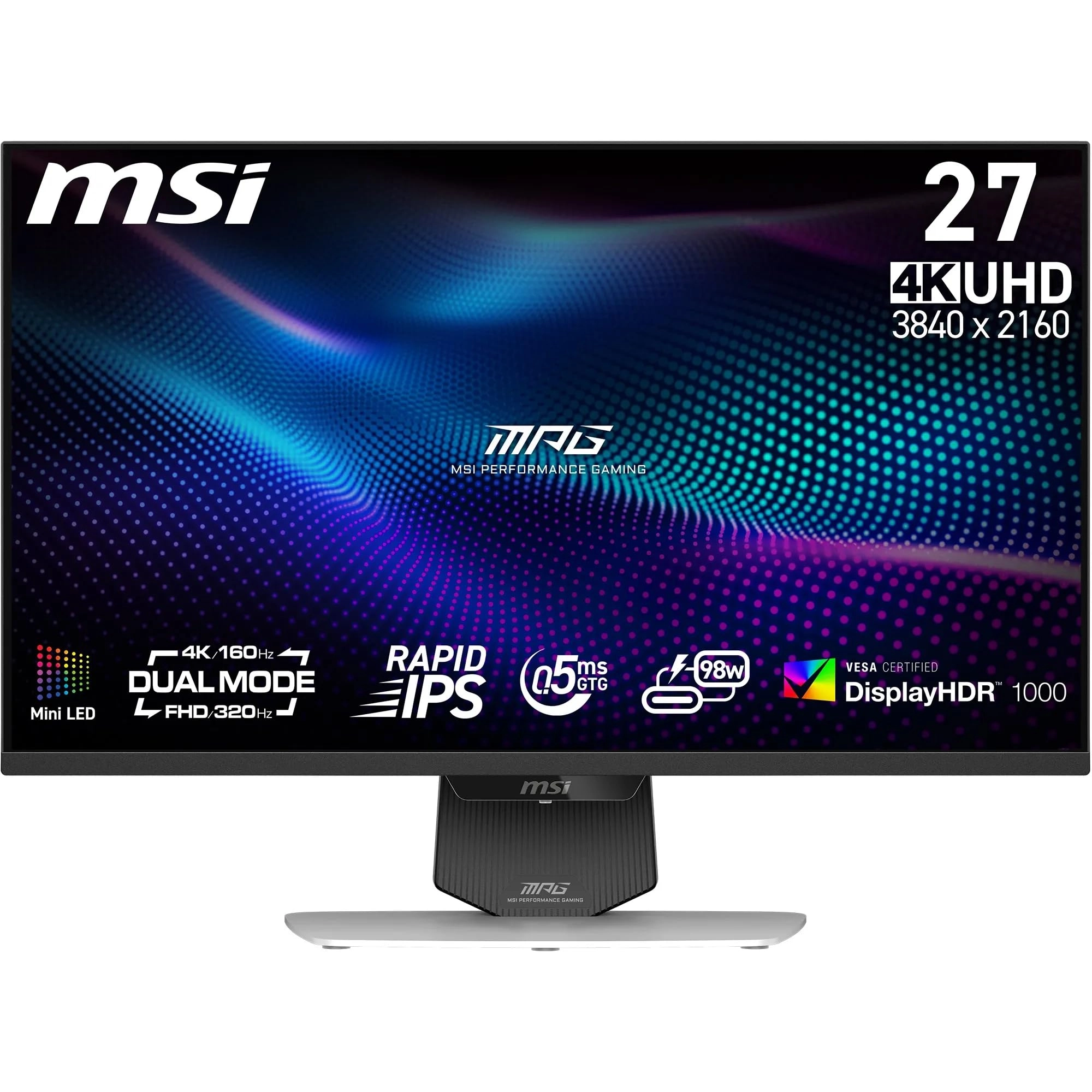 MSI MPG 274URDFW E16M - 9S6-3CF09H-020 27 Inches 3840 x 2160