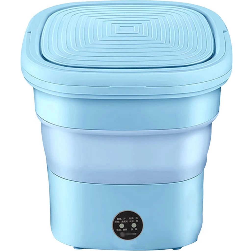 Folding laundry bucket B09MLFL6LR