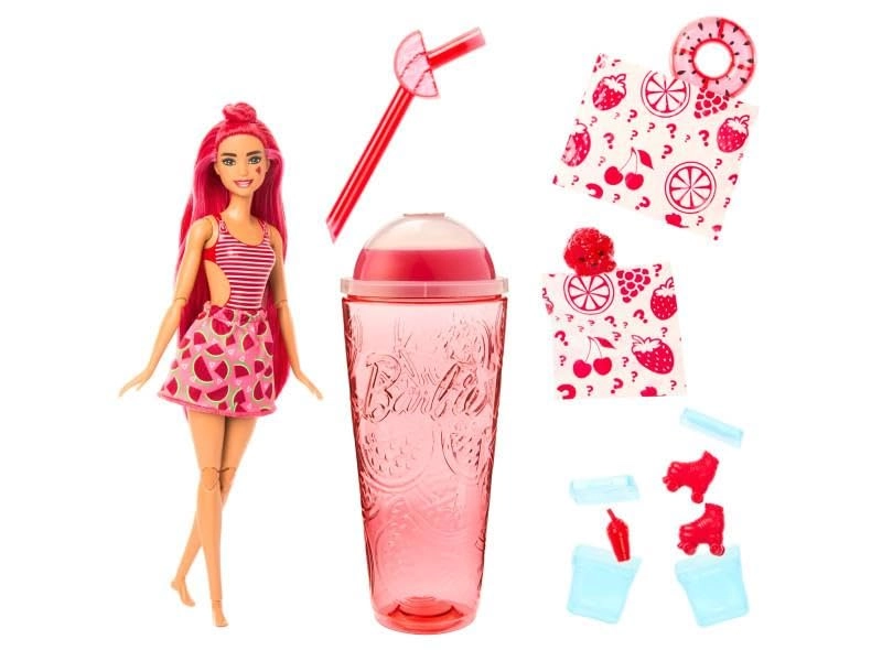 Barbie Pop Reveal Fruit Series Doll - Watermelon Crush 8 Surprises