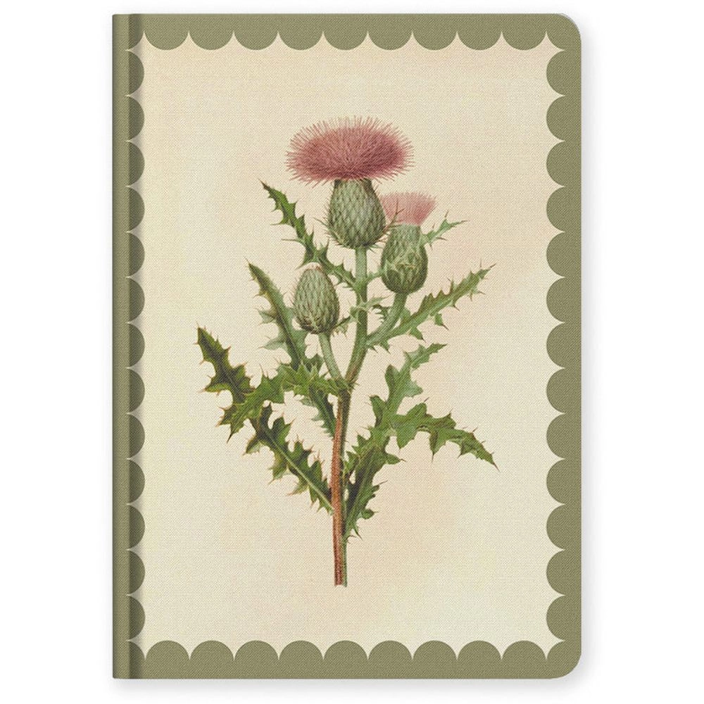 Ohh Deer Thistle A5 Hardcover - Blank 192 Pages