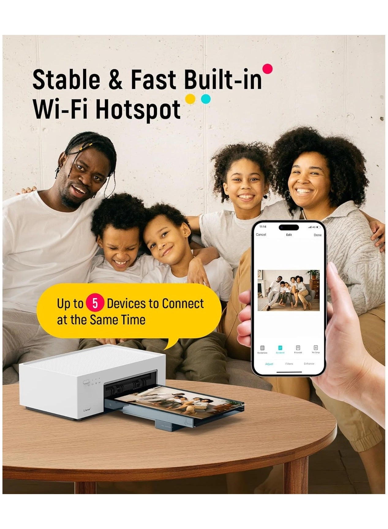 Photo Printer DHP512 - 4x6''