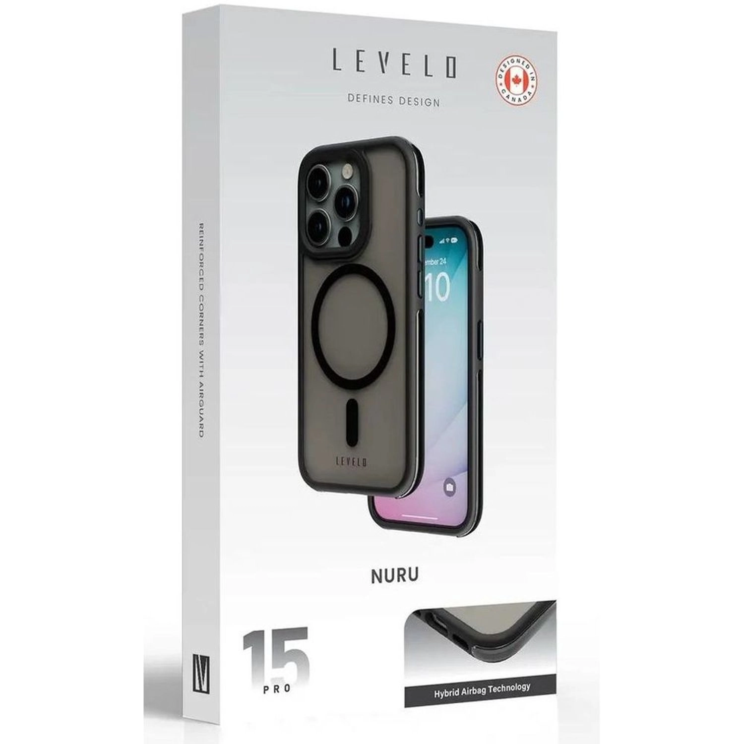 Solo Case - Hybrid Material for iPhone 15 Pro