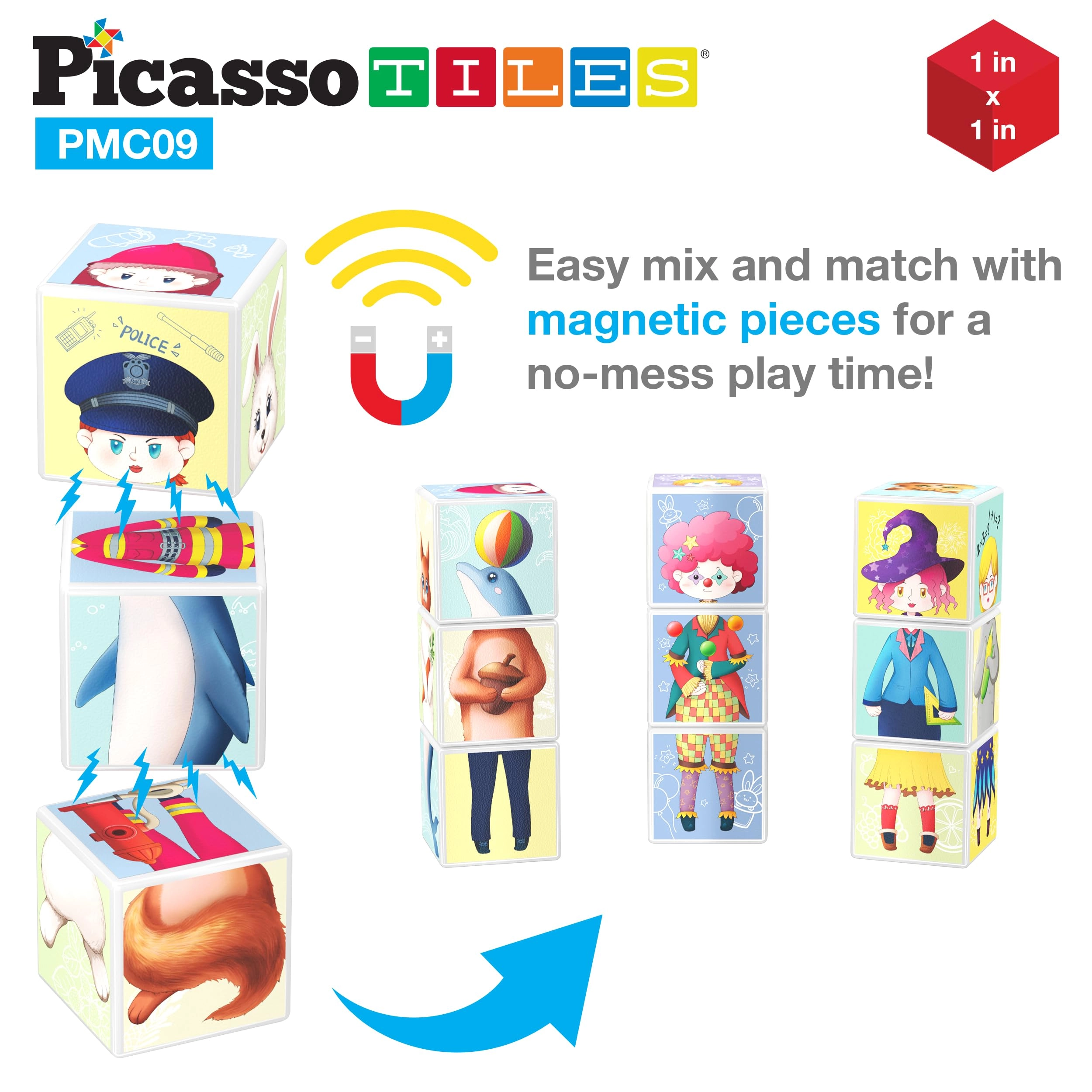 Magnetic Expression Puzzle - 18 pcs