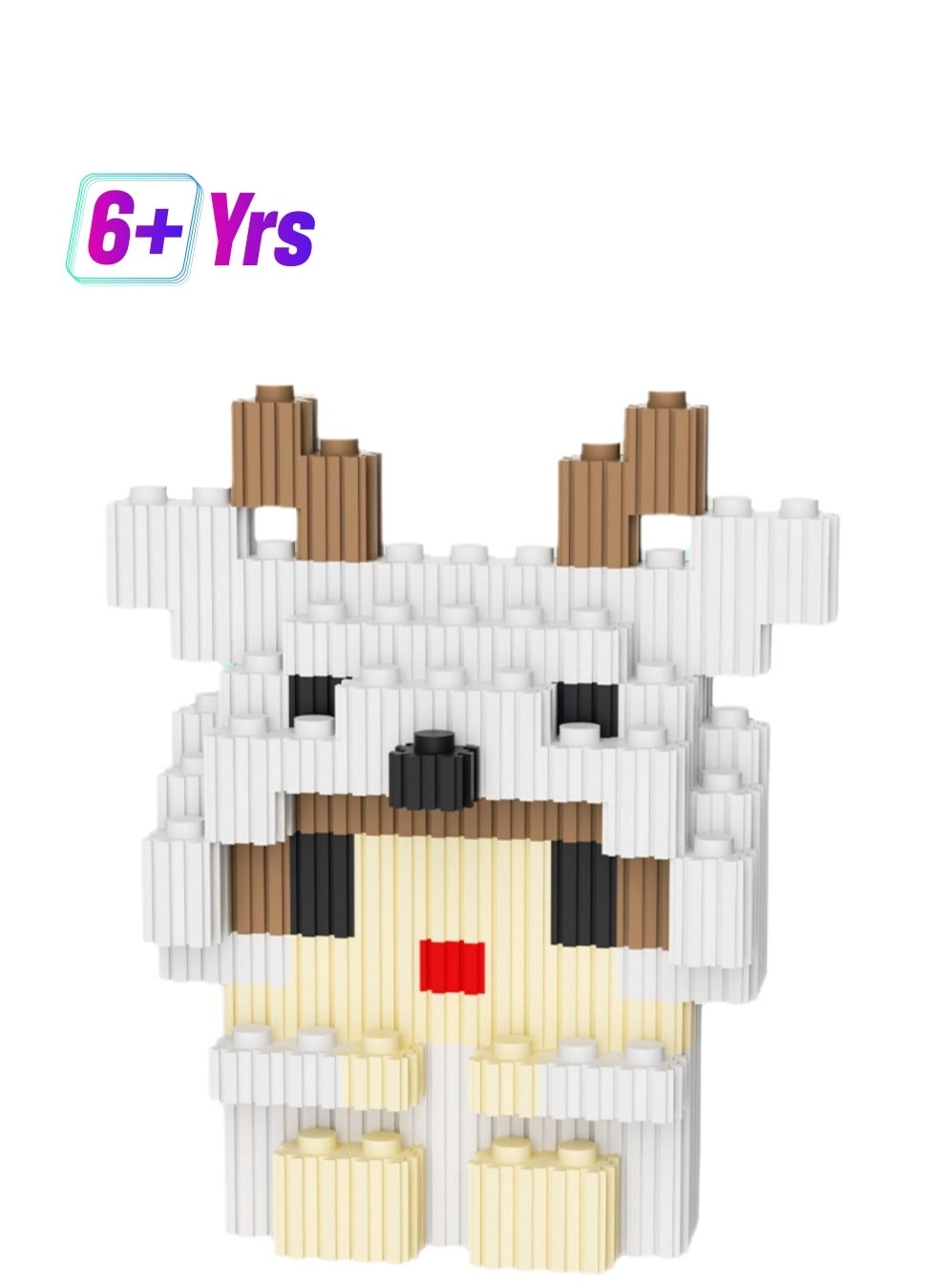 Generic Miniature Small Particle Puzzle Building Blocks - Lamb