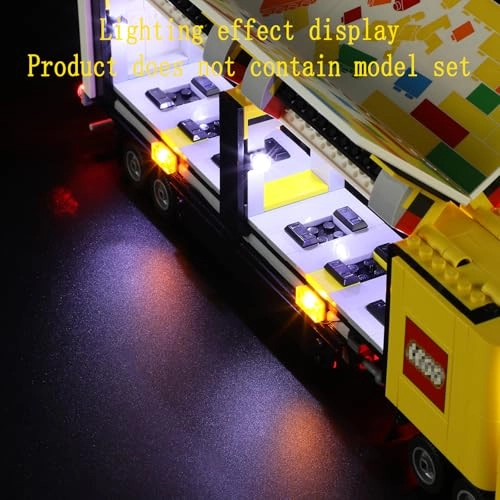 LED Light Kit for LEGO City Yellow Delivery Truck 60440