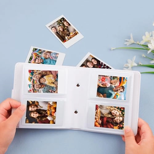 2x3" 112 Pockets Leather Photo Album