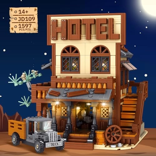 Cowboy City Hotel (39117) - Building Blocks