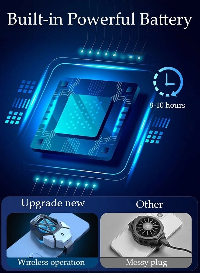 Phone Cooler - Fast Cooling Fan for iPhone Android