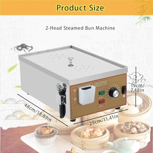 Electric Dim Sum Steamer - 2/4/6 hole 30-110C