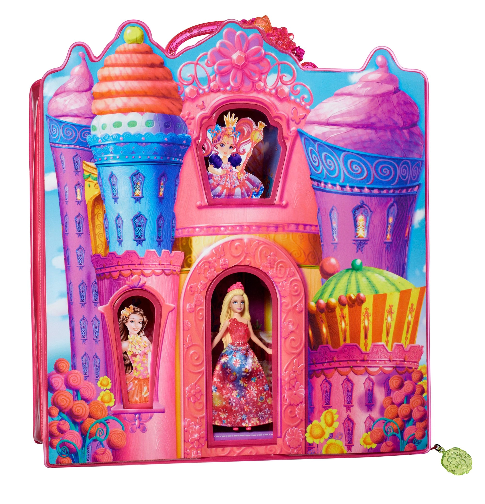 Barbie The Secret Door Small Doll Movie Bag - 1 mini-doll included 2 doll stands Ages 3+