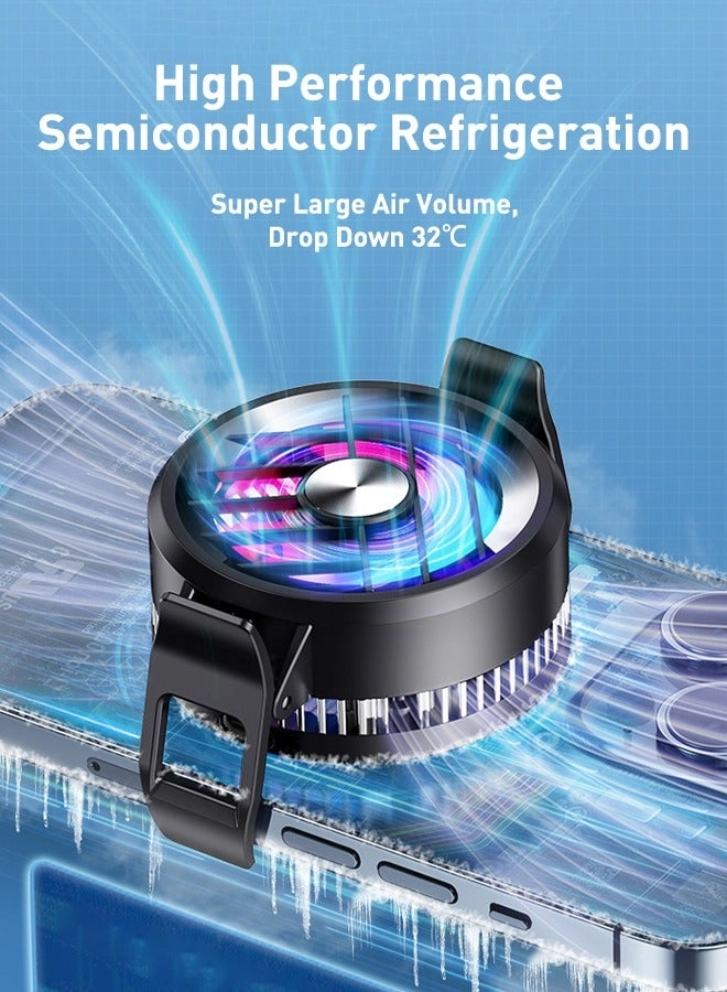Phone Cooler - Gaming Fan with RGB