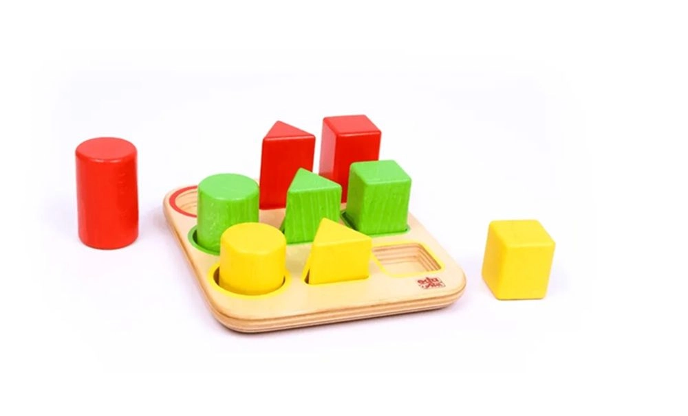 Edu Fun Shapes And Geo Boards - Suitable for 3 years and above 9 Pcs