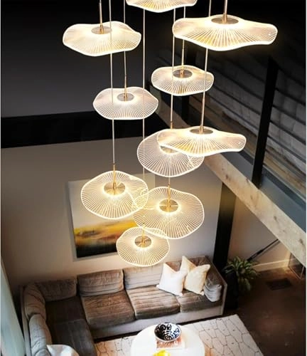 Extra Long Stairwell Chandelier - 3inches to 80inches