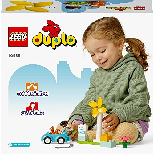 DUPLO Town Wind Turbine and Electric Car (10985) - 2+ Years Educational