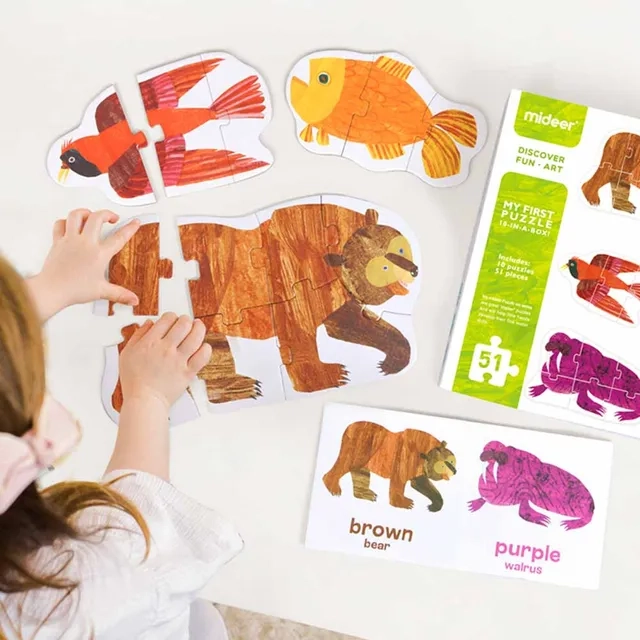 My First 10 in 1 Puzzle (MD3080) - 51 pcs