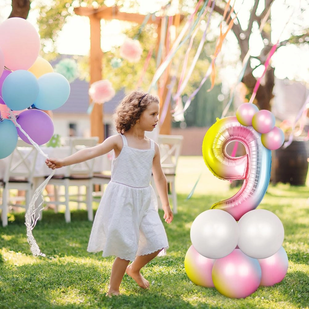 Number 65 Balloons - 2 Birthday