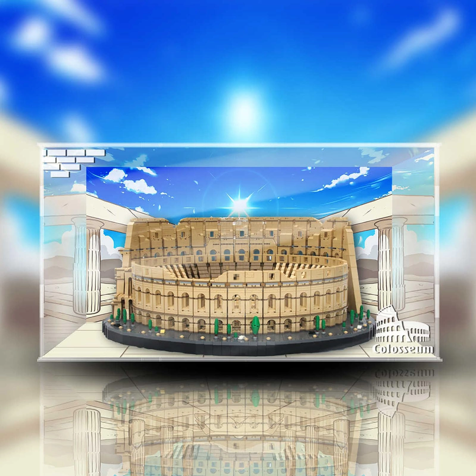 Acrylic display box - Le-go