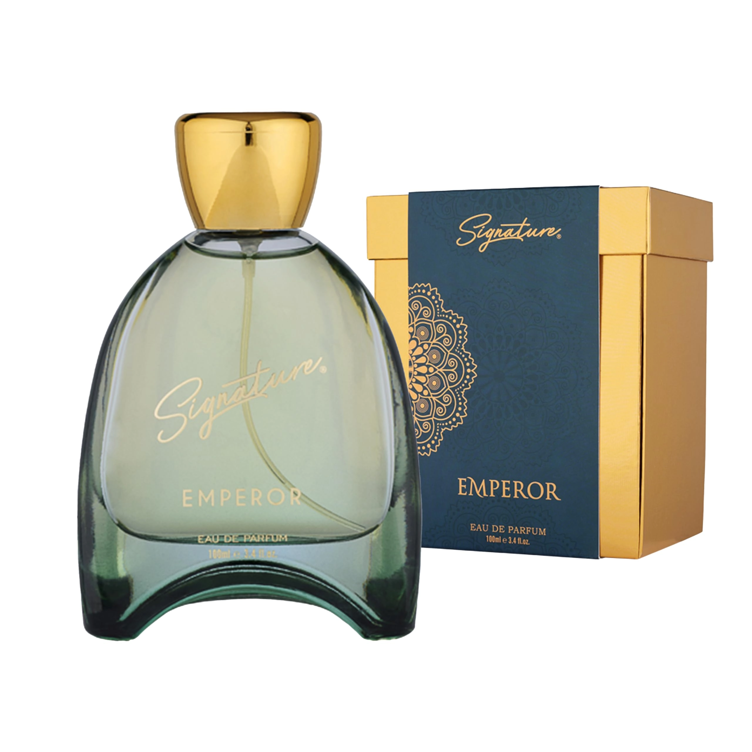 Aerometic Care Pvt. Ltd., BAN LABS PRIVATE LIMITED 101, Ban House, Akshar Marg opp. Swaminarayan Temple, Rajkot RAJKOT GUJARAT India 360001 Emperor Eau de Parfum 100ml